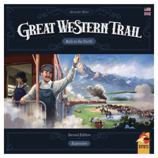 Great Western Trail: Rails to the North (Exp.) ryhmässä SEURAPELIT / Lisäosat @ Spelexperten (PBGGWT5016EN)