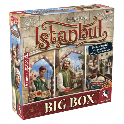 Istanbul: Big Box ryhmässä SEURAPELIT / Strategiapelit @ Spelexperten (PEG1553)