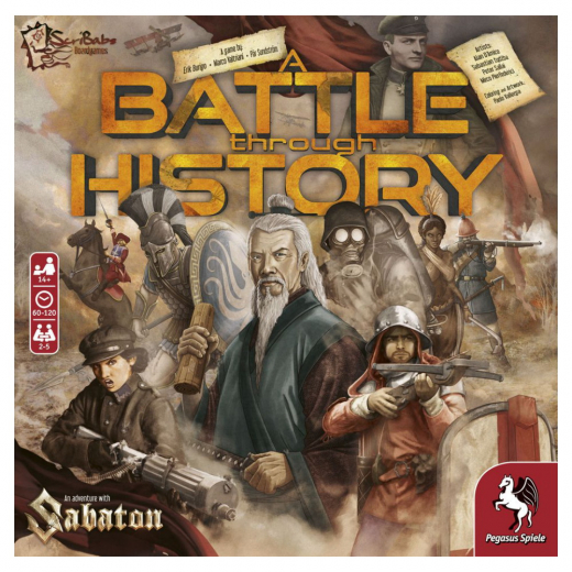 A Battle Through History ryhmässä SEURAPELIT / Strategiapelit @ Spelexperten (PEG3070)