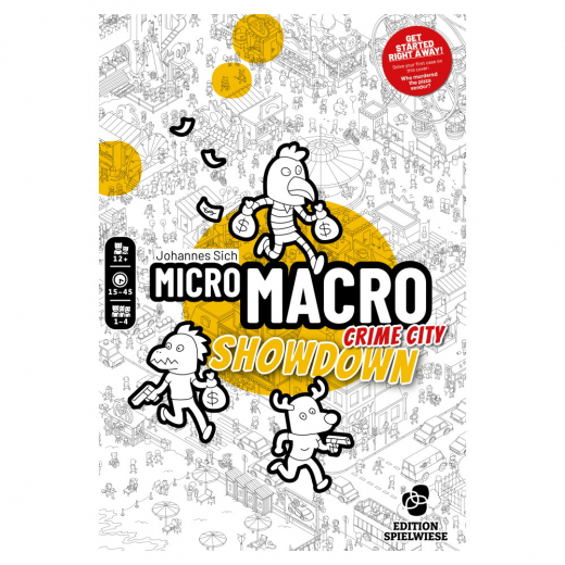 MicroMacro: Crime City - Showdown (EN) ryhmässä SEURAPELIT / Yhteistyöpeli @ Spelexperten (PEG3583)