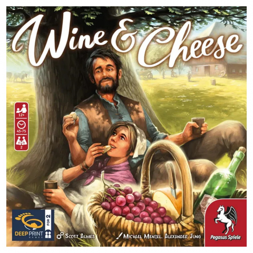 Wine & Cheese ryhmässä SEURAPELIT / Kaksinpelit @ Spelexperten (PEG4483)