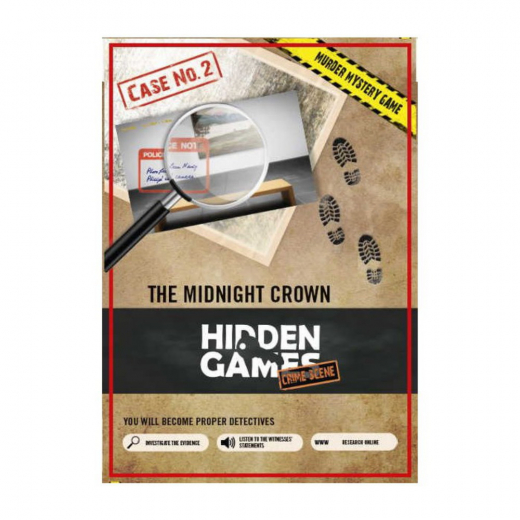 Hidden Games Crime Scene: Case 2 - The Midnight Crown ryhmässä SEURAPELIT / Pulmia & puuhaa @ Spelexperten (PEG9064)
