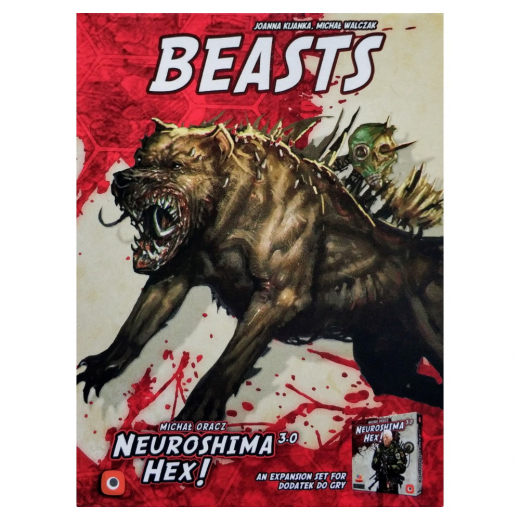 Neuroshima Hex! 3.0 - Beasts (Exp.) ryhmässä SEURAPELIT / Lisäosat @ Spelexperten (PG384154)