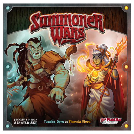 Summoner Wars: Starter Set - Tundra Orcs vs Phoenix Elves ryhmässä SEURAPELIT / Korttipelit @ Spelexperten (PHG3601)