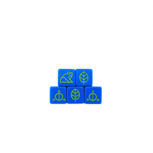 Ashes Reborn: Natural Dice 5-Pack (Exp.) ryhmässä SEURAPELIT / Pelisarjat / Ashes Reborn @ Spelexperten (PHGP204)