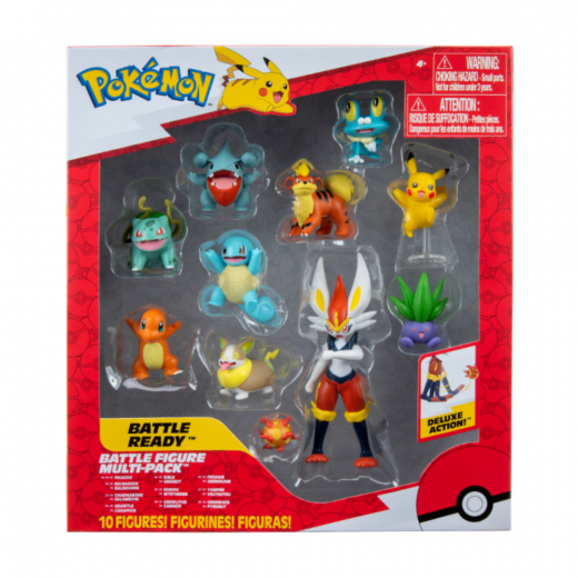 Pokémon Battle Figures 10-Pack ryhmässä LELUT / Figuurit ja leikkisarjat @ Spelexperten (PKW2855)