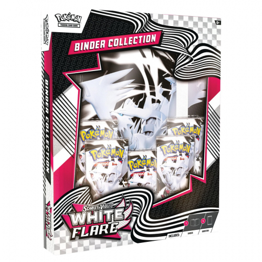 Pokémon TCG: White Flare Binder Collection ryhmässä SEURAPELIT / Pokémon @ Spelexperten (POK10039RSV)