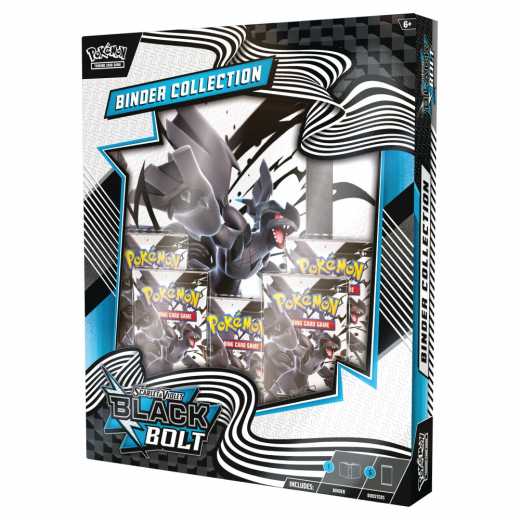 Pokémon TCG: Black Bolt Binder Collection ryhmässä SEURAPELIT / Pokémon @ Spelexperten (POK10039ZSV)