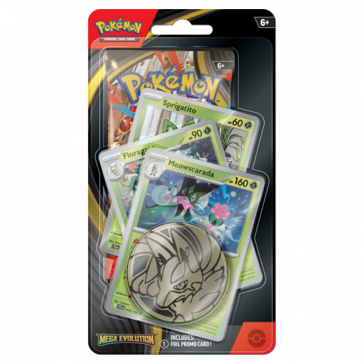 Pokémon TCG: Mega Evolution Premium Checklane Meowscarada ryhmässä SEURAPELIT / Pokémon @ Spelexperten (POK10053-107-SFM)