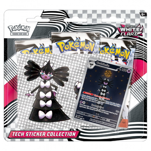 Pokémon TCG: White Flare Tech Sticker Collection - Gothitelle ryhmässä SEURAPELIT / Pokémon @ Spelexperten (POK10116RSV)