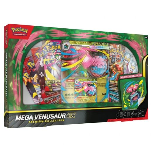 Pokémon TCG: Mega Venusaur ex Premium Collection ryhmässä SEURAPELIT / Pokémon @ Spelexperten (POK10121-101)