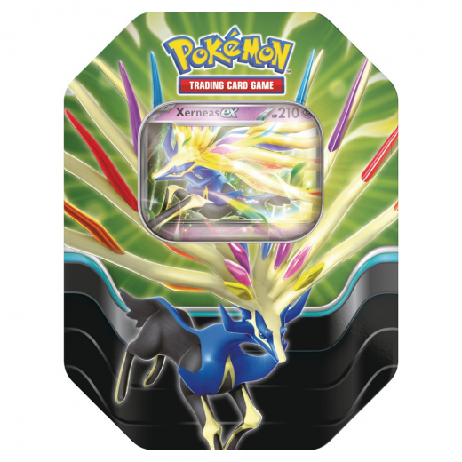 Pokémon TCG: Azure Legends Tin - Xerneas ex ryhmässä SEURAPELIT / Pokémon @ Spelexperten (POK10128-XER)