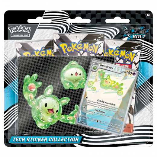 Pokémon TCG: Black Bolt Tech Sticker Collection - Reuniclus ryhmässä SEURAPELIT / Pokémon @ Spelexperten (POK10128ZSV)