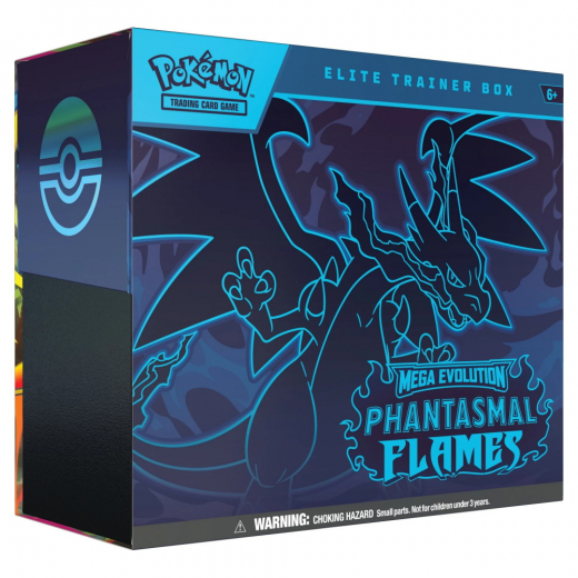 Pokémon TCG: Phantasmal Flames Elite Trainer Box ryhmässä SEURAPELIT / Pokémon @ Spelexperten (POK10186-101)