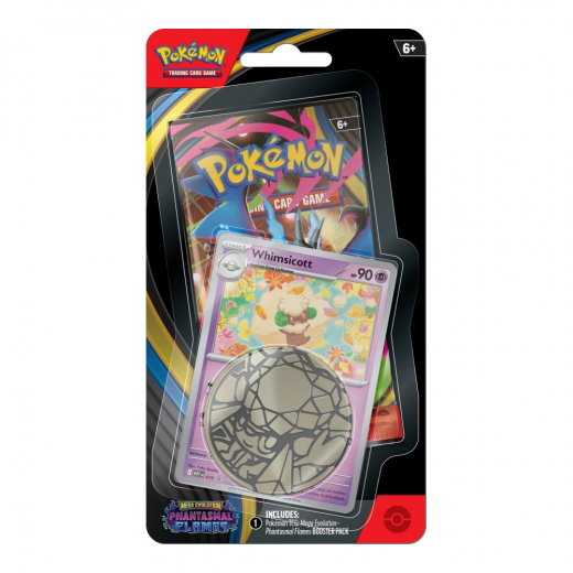 Pokémon TCG: Phantasmal Flames Checklane Whimsicott ryhmässä SEURAPELIT / Pokémon @ Spelexperten (POK10189-101-WHI)