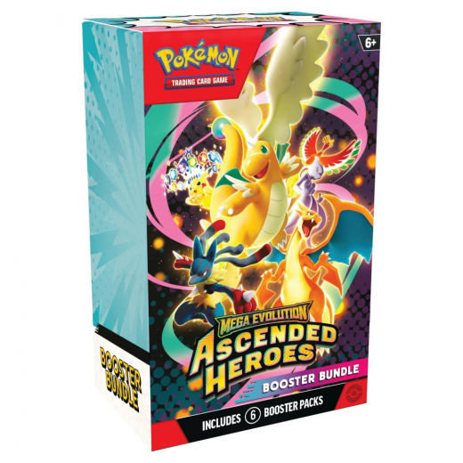 Pokémon TCG: Ascended Heroes - Booster Bundle ryhmässä SEURAPELIT / Pokémon @ Spelexperten (POK10311-101)