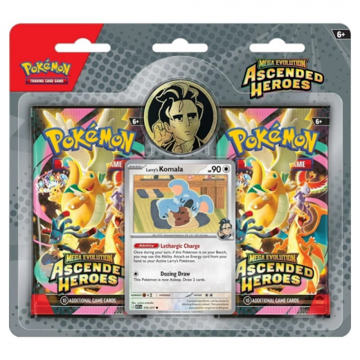 Pokémon TCG: Ascended Heroes - Collection Larry ryhmässä SEURAPELIT / Pokémon @ Spelexperten (POK10312-LAR)
