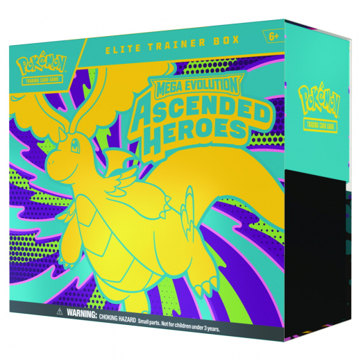 Pokémon TCG: Ascended Heroes - Elite Trainer Box ryhmässä SEURAPELIT / Pokémon @ Spelexperten (POK10315)