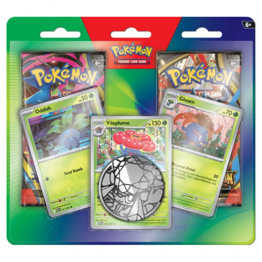 Pokémon TCG: Enhanced 2-Pack Booster - Vileplum ryhmässä SEURAPELIT / Pokémon @ Spelexperten (POK10355-101)