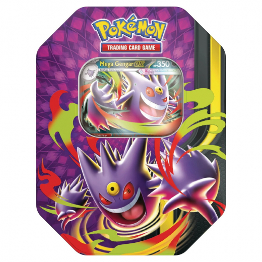Pokémon TCG: Mega Gengar ex Tin - Summer 2026 ryhmässä SEURAPELIT / Pokémon @ Spelexperten (POK10389-GEN)