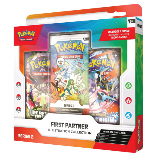 Pokémon TCG: First Partner Illustration Collection - Series 2 ryhmässä SEURAPELIT / Pokémon @ Spelexperten (POK10395-101)