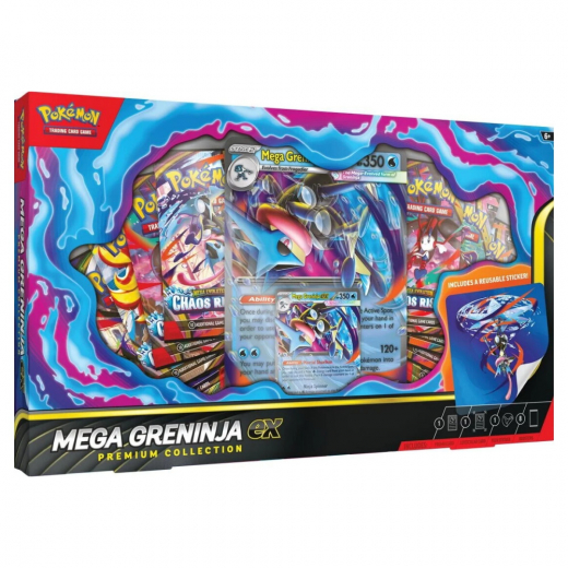 Pokémon TCG: Mega Greninja ex - Premium Collection ryhmässä SEURAPELIT / Pokémon @ Spelexperten (POK10413-101)