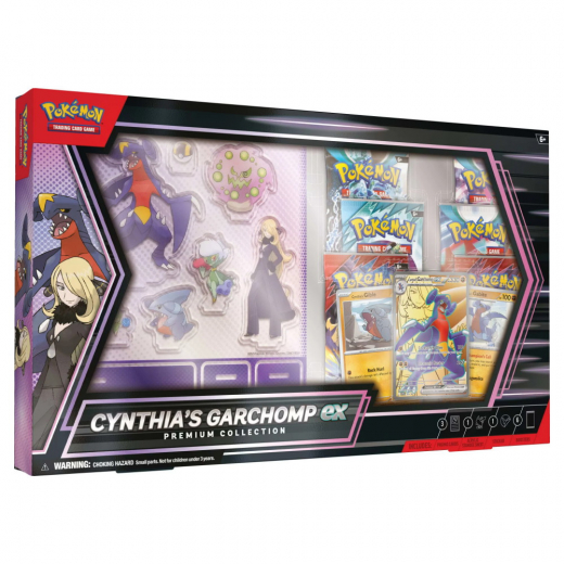 Pokémon TCG: Cynthia's Garchomp ex Premium Collection ryhmässä SEURAPELIT / Pokémon @ Spelexperten (POK10424)