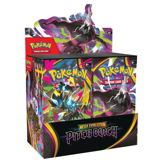 Pokémon TCG: Pitch Black - Booster Display ryhmässä SEURAPELIT / Pokémon @ Spelexperten (POK10425-DIS)