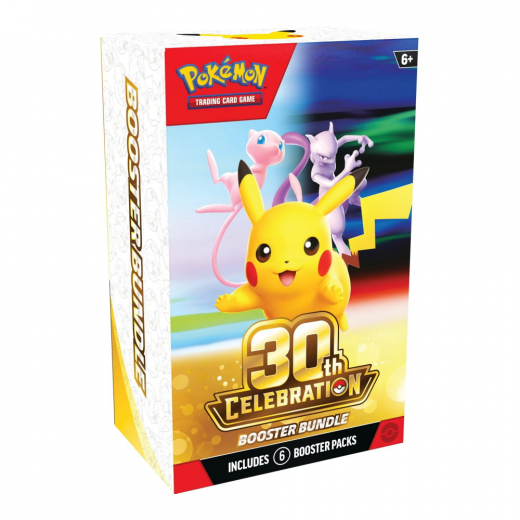 Pokémon TCG: 30th Celebration - Booster Bundle ryhmässä SEURAPELIT / Pokémon @ Spelexperten (POK10451-101)