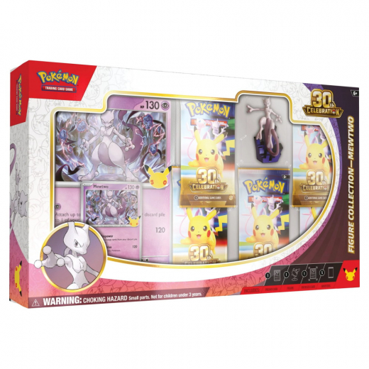 Pokémon TCG: 30th Celebration - Mewtwo Figure Collection ryhmässä SEURAPELIT / Pokémon @ Spelexperten (POK10452-101-TWO)