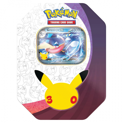 Pokémon TCG: 30th Celebration - Greninja Tin ryhmässä SEURAPELIT / Pokémon @ Spelexperten (POK10466-101-GRE)