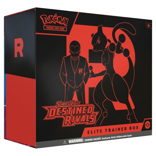Pokémon TCG: Destined Rivals Elite Trainer Box ryhmässä SEURAPELIT / Pokémon @ Spelexperten (POK10652)