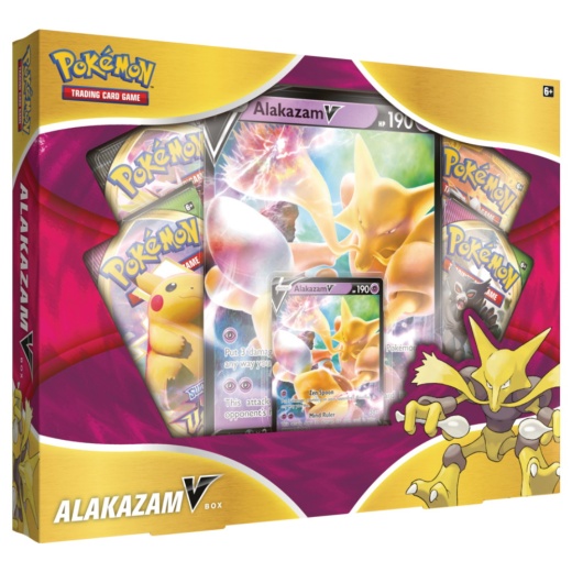Pokémon TCG: Alakazam V Box ryhmässä  @ Spelexperten (POK80748)