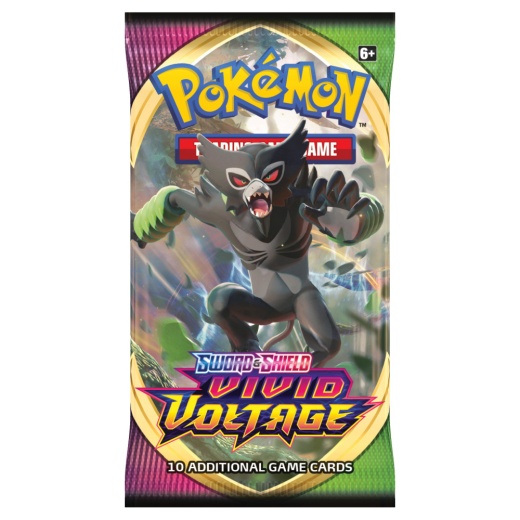 Pokémon TCG: Vivid Voltage Booster Pack ryhmässä  @ Spelexperten (POK80749-BOO)