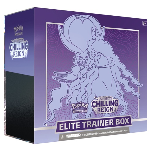 Pokémon TCG: Chilling Reign - Elite Trainer Box Shadow Rider Calyrex ryhmässä SEURAPELIT / Pokémon @ Spelexperten (POK80863-SHA)