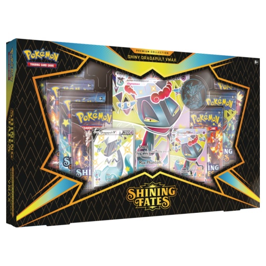 Pokémon TCG: Shining Fates Premium Collection - Shiny Dragapult VMAX ryhmässä  @ Spelexperten (POK80871-DRA)