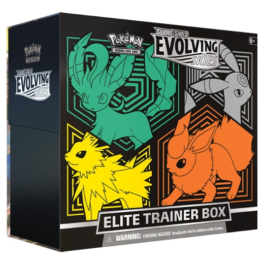Pokémon TCG: Evolving Skies Elite Trainer Box - Eevee 1 ryhmässä  @ Spelexperten (POK80894-JFUL)