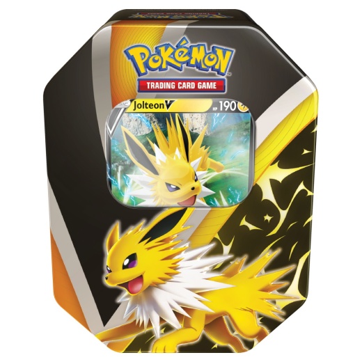 Pokémon TCG: V Power Tin Fall 2021 - Jolteon ryhmässä  @ Spelexperten (POK80905-JOL)