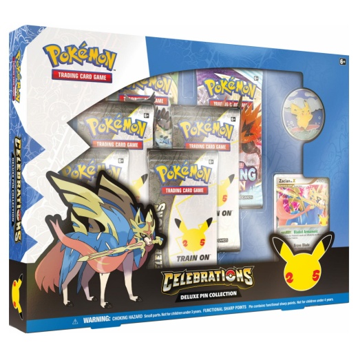 Pokémon TCG: Celebrations - Deluxe Pin Collection ryhmässä  @ Spelexperten (POK80942)