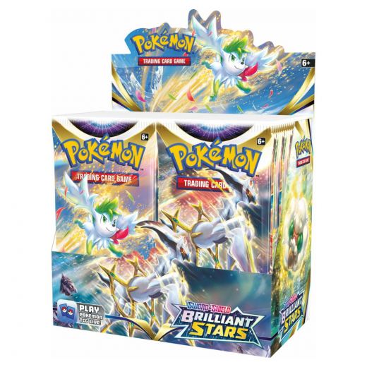 Pokémon TCG: Brilliant Stars Booster Display ryhmässä  @ Spelexperten (POK80996-DIS)