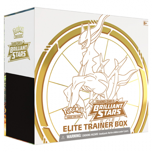 Pokémon TCG: Brilliant Stars Elite Trainer Box ryhmässä  @ Spelexperten (POK85012)