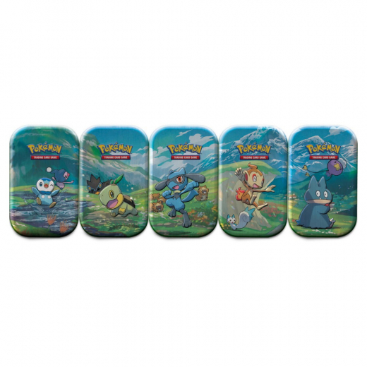 Pokémon TCG: Sinnoh Stars Mini Tin 5-Pack Collection ryhmässä  @ Spelexperten (POK85014-COL)