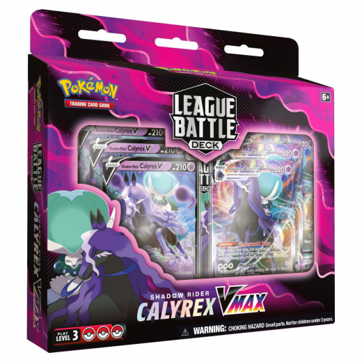Pokémon TCG:  League Battle Deck - Calyrex VMax Shadow Rider ryhmässä SEURAPELIT / Pokémon @ Spelexperten (POK85042-SHA)