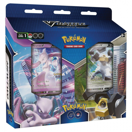 Pokémon TCG: Pokémon GO Battle Decks - Mewtwo V vs. Melmetal V ryhmässä SEURAPELIT / Pokémon @ Spelexperten (POK85049)