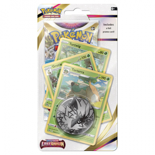 Pokémon TCG: Lost Origin Premium Checklane - Torterra ryhmässä SEURAPELIT / Pokémon @ Spelexperten (POK85063-TOR)