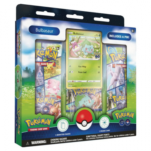 Pokémon TCG: Pokémon GO Pin Collections - Bulbasaur ryhmässä SEURAPELIT / Pokémon @ Spelexperten (POK85081-BUL)