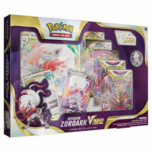 Pokémon TCG: Zoroark VStar Premium Collection ryhmässä SEURAPELIT / Pokémon @ Spelexperten (POK85084)