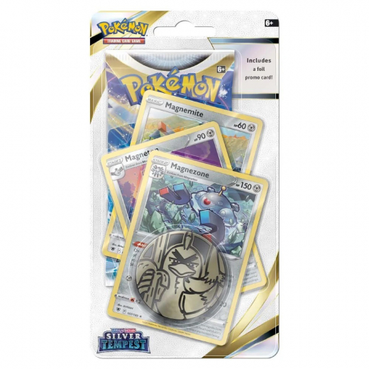 Pokémon TCG: Silver Tempest Premium Checklane - Magnezone ryhmässä SEURAPELIT / Pokémon @ Spelexperten (POK85099-MMM)