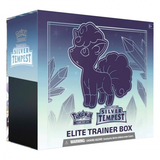 Pokémon TCG: Silver Tempest Elite Trainer Box ryhmässä SEURAPELIT / Pokémon @ Spelexperten (POK85107)