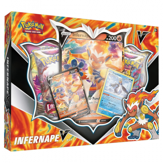 Pokémon TCG: Infernape V Box ryhmässä SEURAPELIT / Pokémon @ Spelexperten (POK85119)